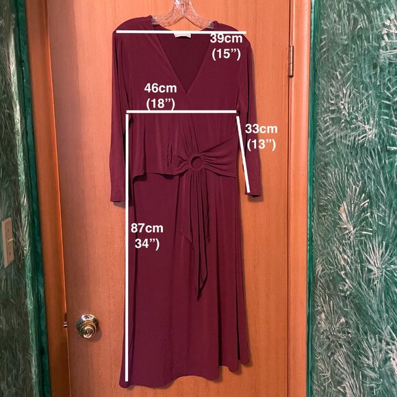4/$20 | Precis Petite Purple Midi Dress - Picture 2 of 8